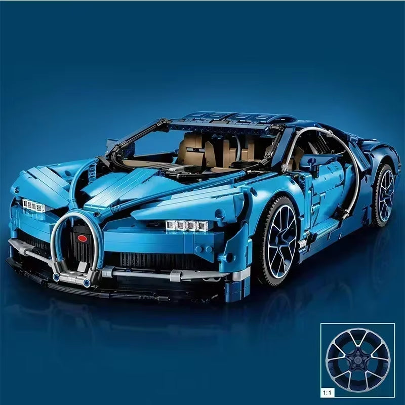 3599Pcs Bugattied Chirons Compatible 42083 Super Sports Racing Car Building Blocks Set Toys for Children Gift Bricks
