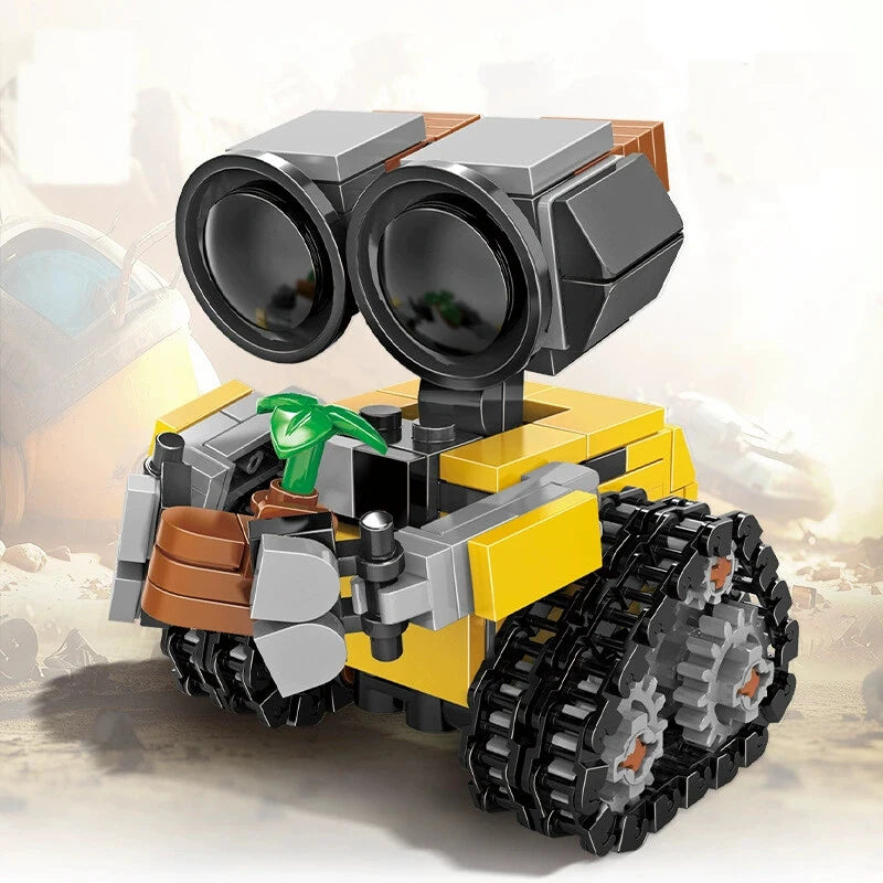 Hot Mini Wall-E Building Block Kit MOC Idea Technical Classic Movie Model Building Block Assembly Children'S Toy Gift